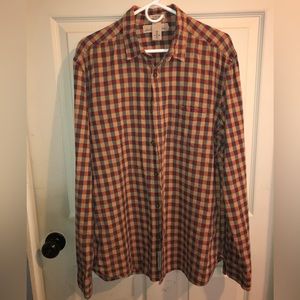 - H and M , Label of Graded Goods size L mend plaid shirt